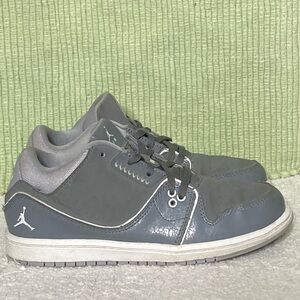 Nike Air Jordan 23 Youth Grey Lace Up Athletic Basketball Sneaker Shoes Sz US 2Y